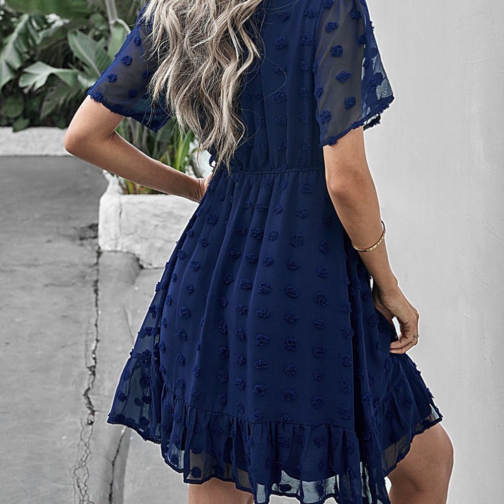 MINI Dress with Ruffles - Picture 5 of 7